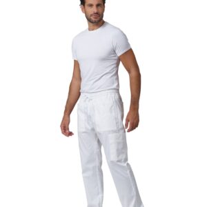 Pantalone sanitario unisex bianco