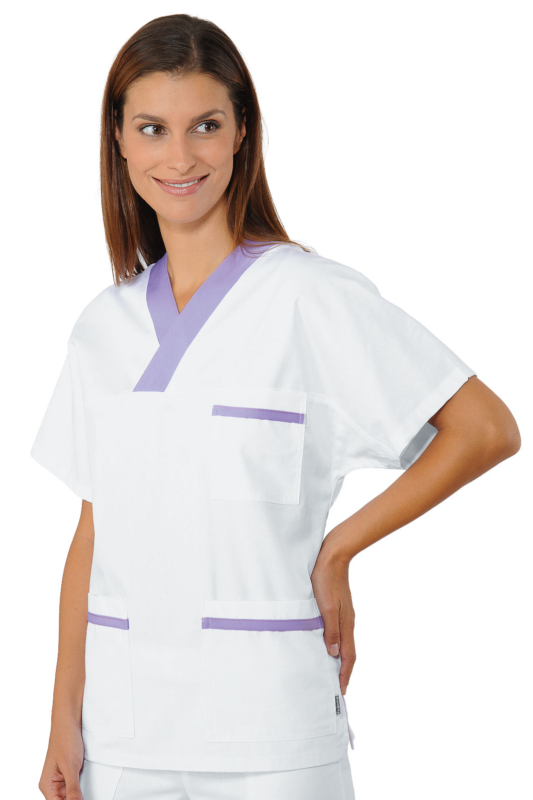 Casacca infermiere profilo colorato – Mod. 045.206