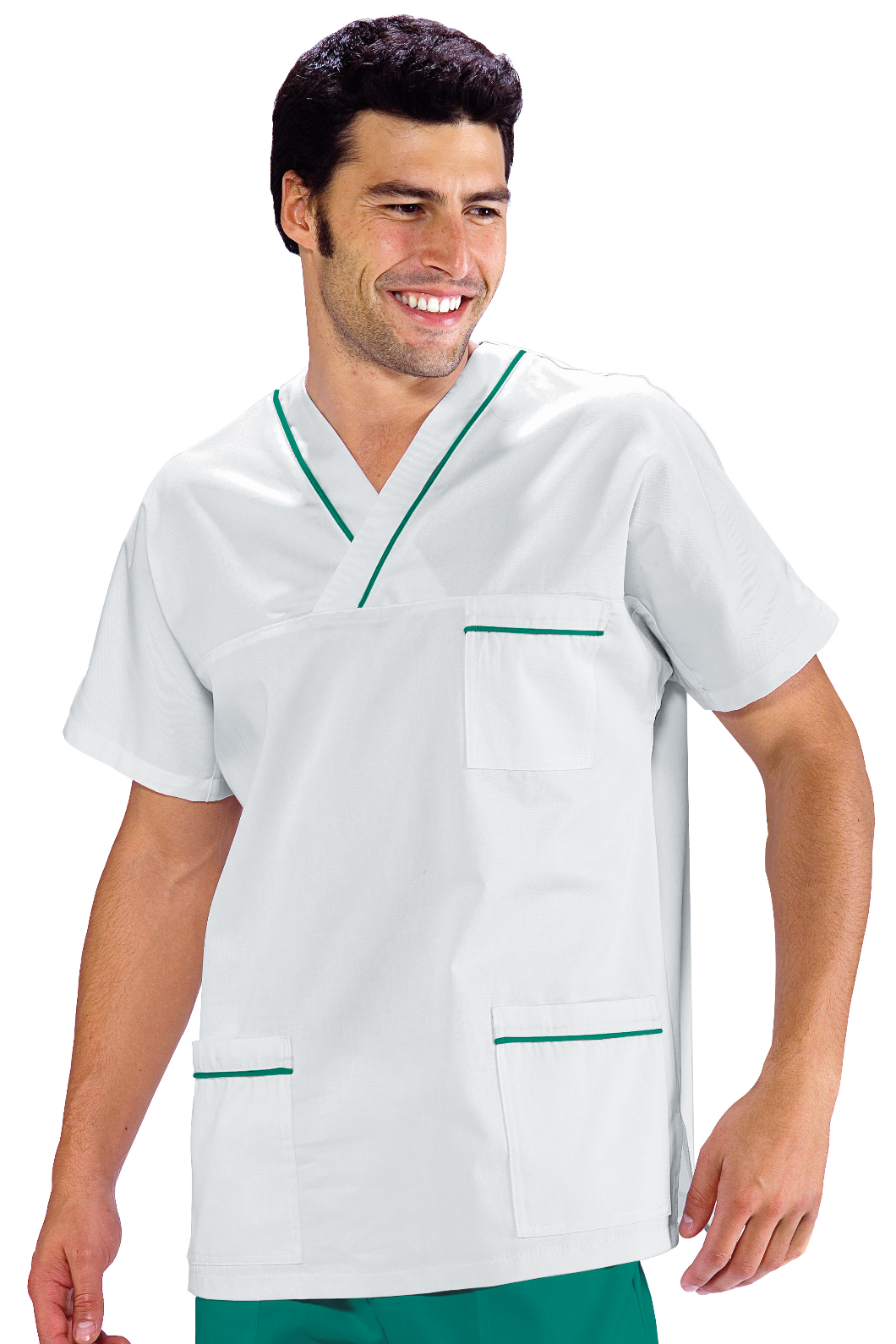 Casacca per infermiere profilo colorato – Mod. 045.104